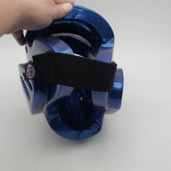 NEW ProForce Lightning Sparring Protective Head Guard Headgear BLUE Child Size - Picture 6 of 6